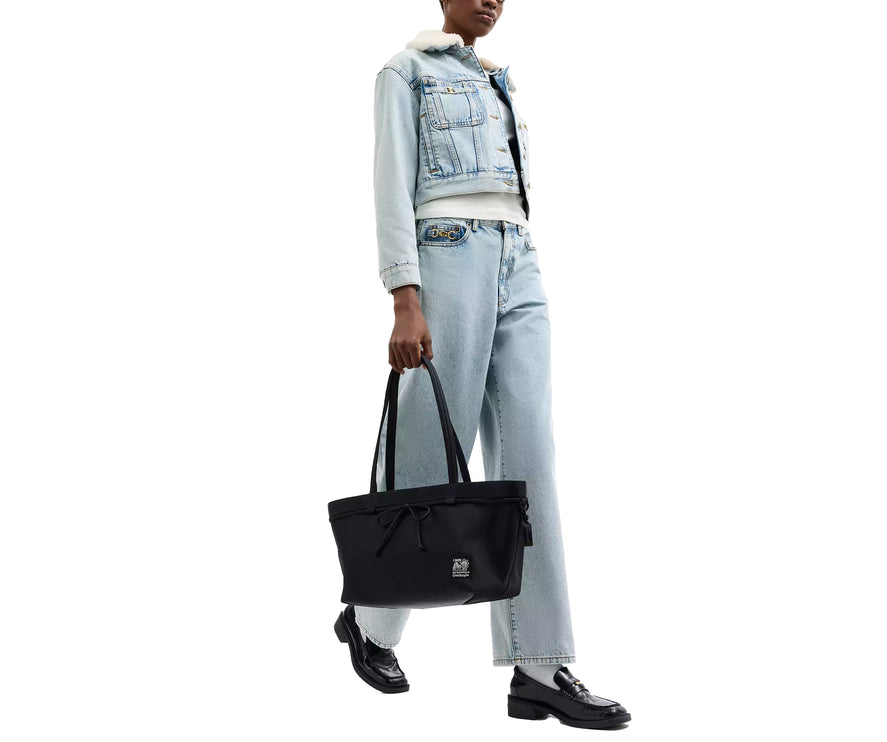 Coach Women's Coachtopia Loop Bow Tote Bag Black