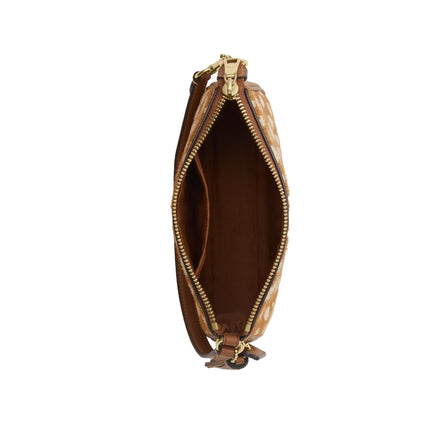 Coach Women's Nolita 19 With Deer Print Gold/Brown Multi