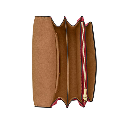 Coach Women's Mini Klare Crossbody Bag Gold/True Red