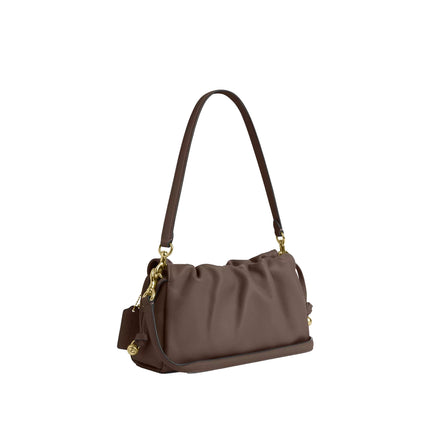 Coach Women's Faye Shoulder Bag Gold/Dark Stone