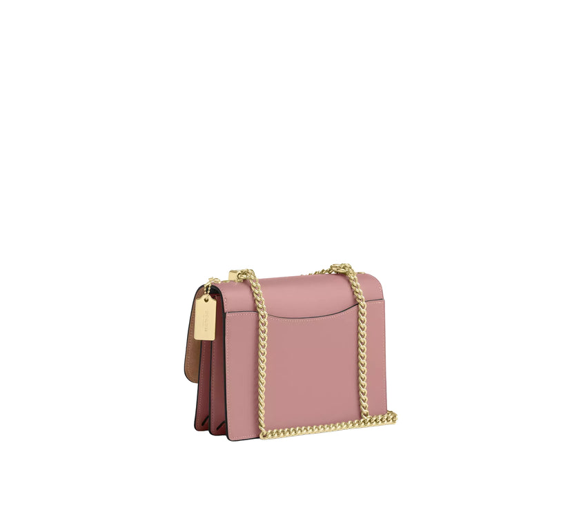 Coach Women's Klare Crossbody Bag Gold/Pink Petal