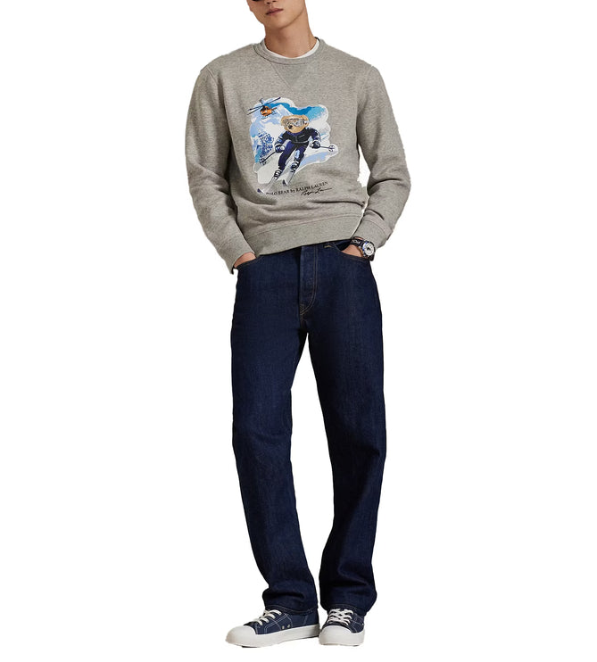 Polo Ralph Lauren Men's Polo Bear Fleece Sweatshirt Loft Heather/Active Bear