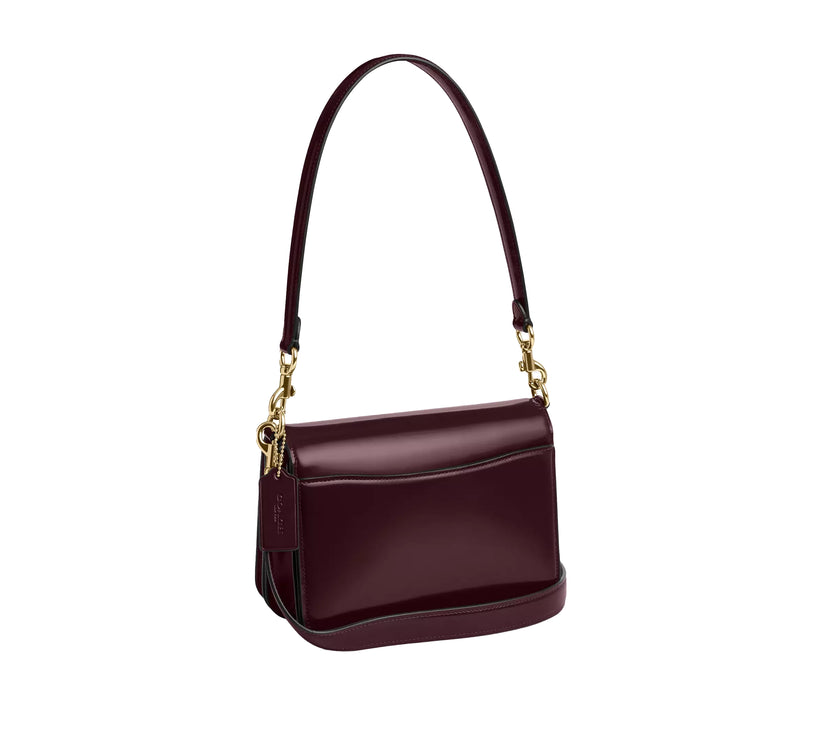 Coach Women's Quinn Bag Gold/Merlot