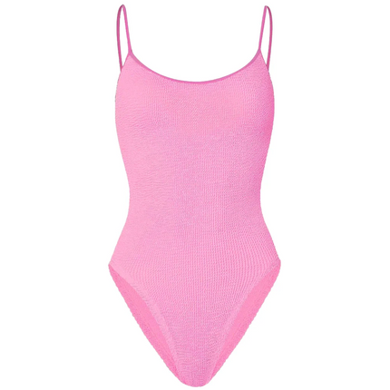 HUNZA G Women's Pamela Swim Bubblegum
