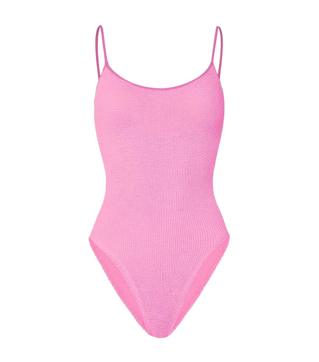 HUNZA G Women's Pamela Swim Bubblegum