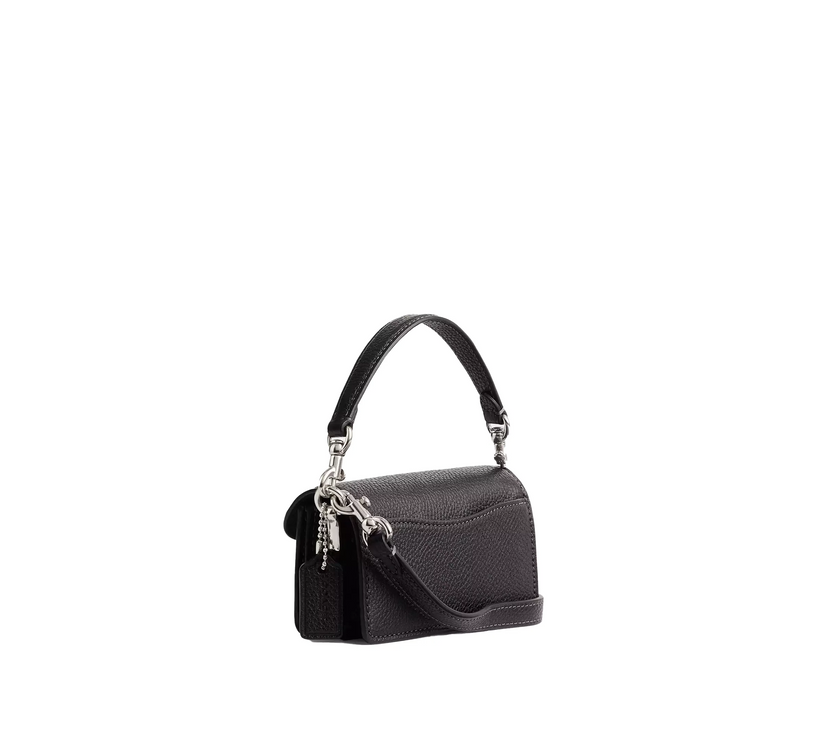 Coach Women's Tabby Bag 12 Silver/Black