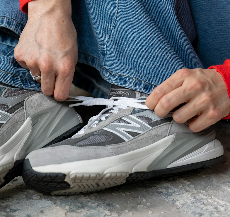 New Balance 990v6 Grey Junior GC990GL6 - Hemen Kargoda