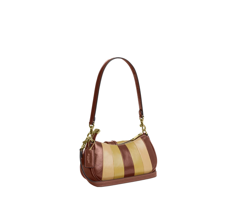 Coach Women's Ashton Mini Shoulder Bag Gold/Redwood Multi