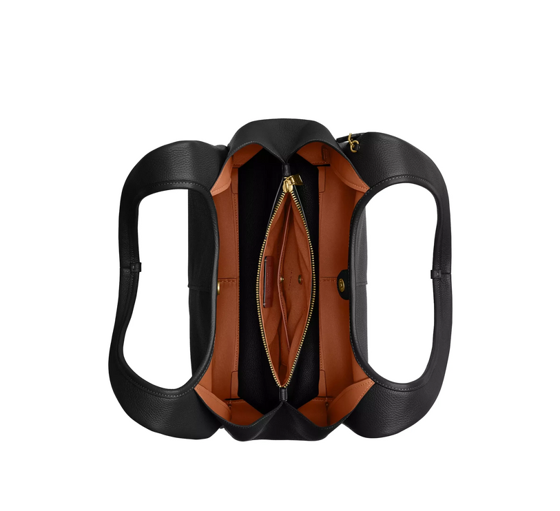 Coach Women's Lana Shoulder Bag Brass/Black