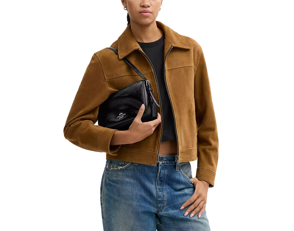 Coach Women's Kailey Shoulder Bag Black/Silver