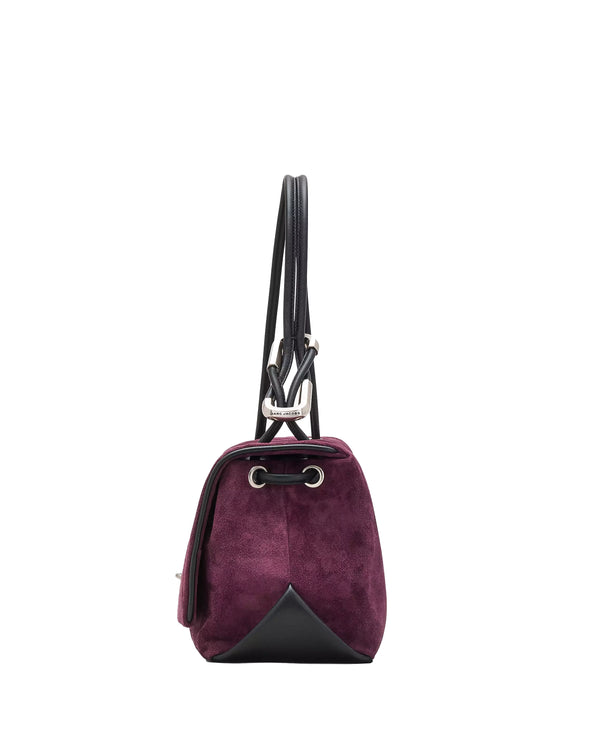 Marc Jacobs Women's The Suede Large Dual Dark Plum