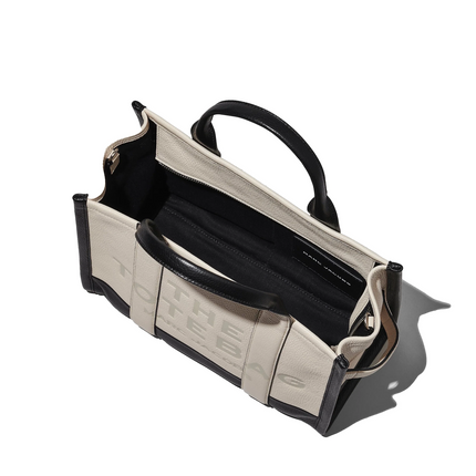 Marc Jacobs Women's The Colorblock Medium Tote Bag Ivory Multi