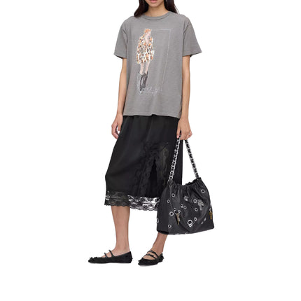 Marc Jacobs Women's Look 22 Oversized Tee Gray