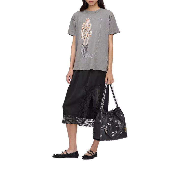 Marc Jacobs Women's Look 22 Oversized Tee Gray
