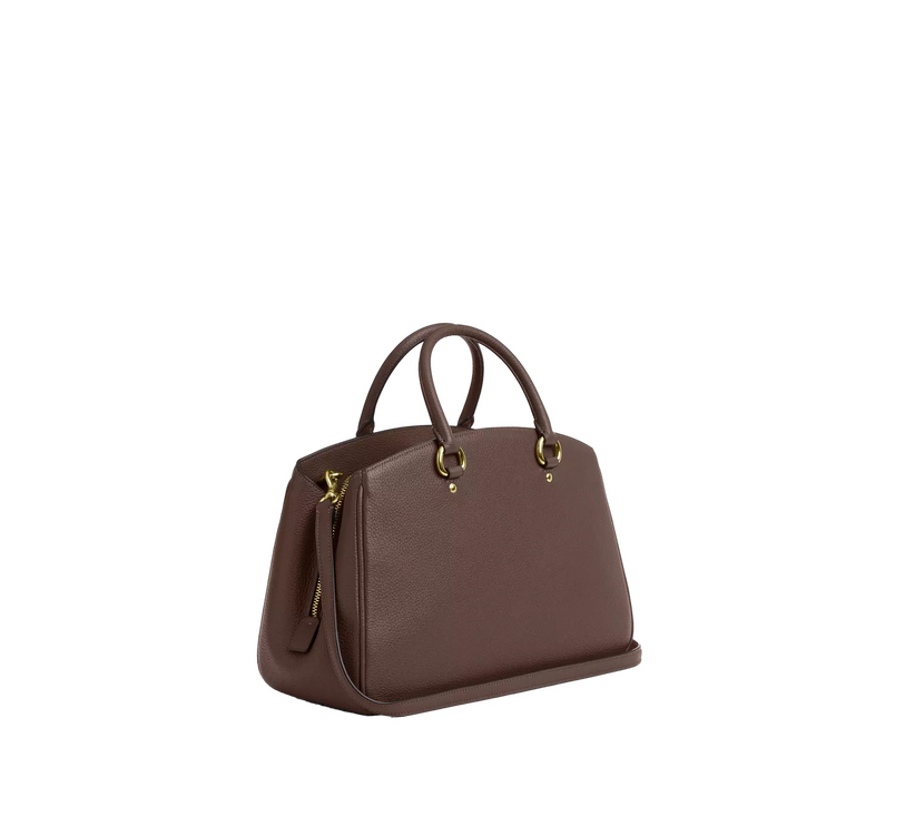 Coach Women's Savannah Carryall Bag Gold/Dark Stone