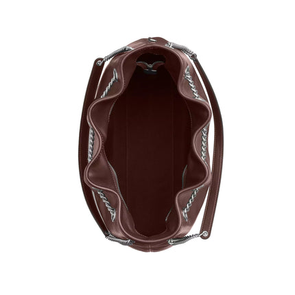 Coach Women's Evelyn Shoulder Bag Silver/Maple