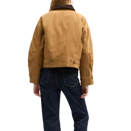 Coach Women's Barn Jacket Chestnut