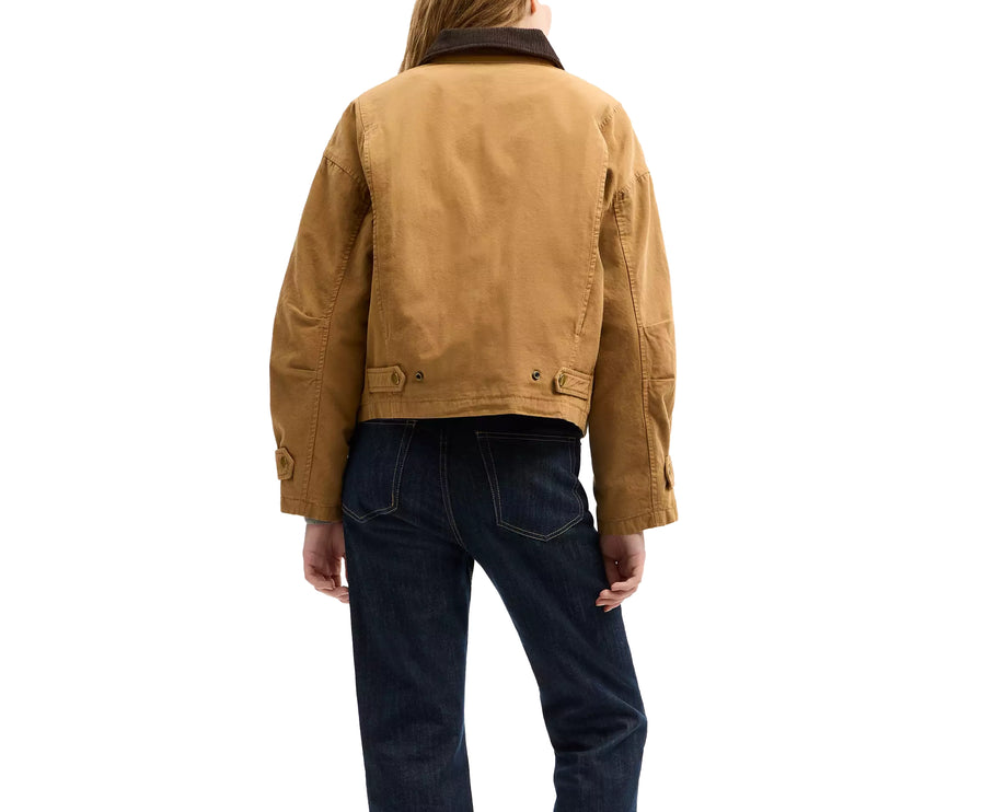 Coach Women's Barn Jacket Chestnut