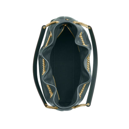 Coach Women's Evelyn Shoulder Bag Gold/Dark Teal