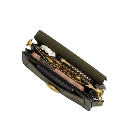 Coach Women's Tabby Shoulder Bag 20 With Camo Print Brass/Green Multi