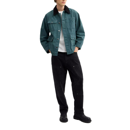Coach Men's Chore Coat Washed Teal