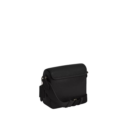 Coach Women's Sullivan Flap Crossbody Bag Gunmetal/Black