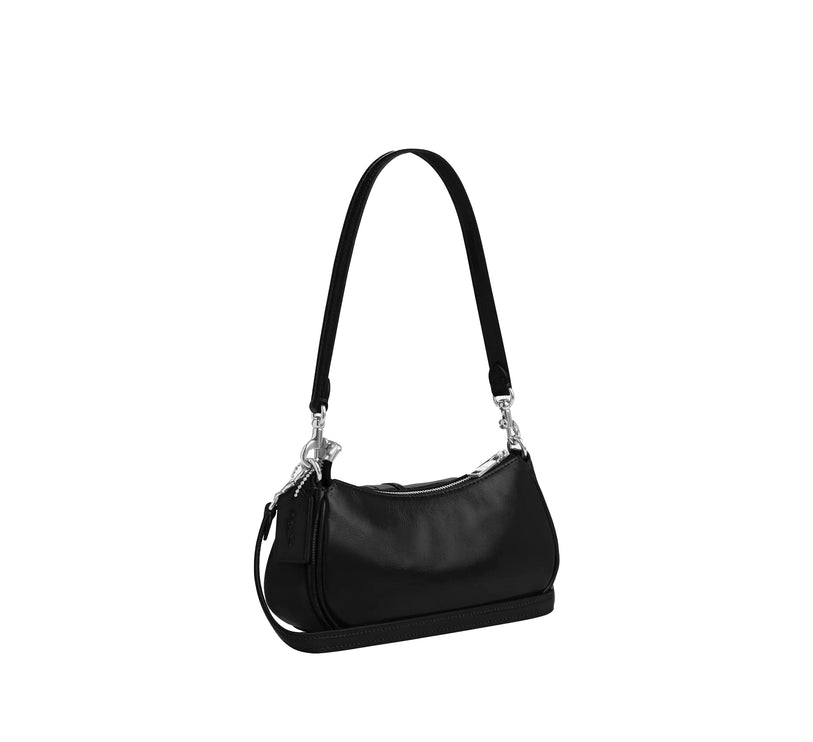 Coach Women's Ashton Mini Shoulder Bag Black/Silver