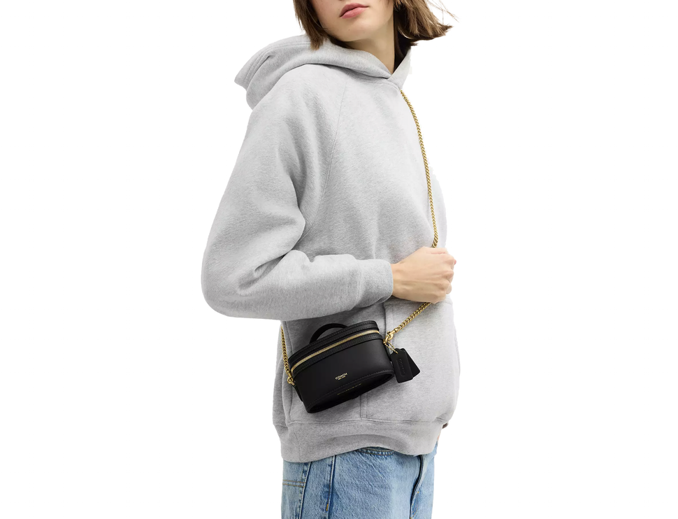 Coach Women's Trail Bag 15 Brass/Black