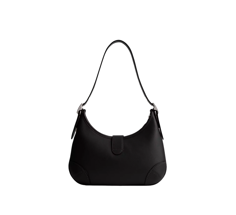 Coach Women's Hamptons Hobo Bag Silver/Black