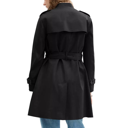 Coach Women's Mid Trench Black