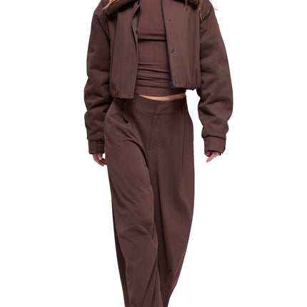 alo Women's Navigator Jacket Brownstone