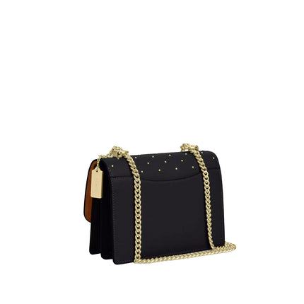 Coach Women's Klare Crossbody Bag With Rivets Gold/Black
