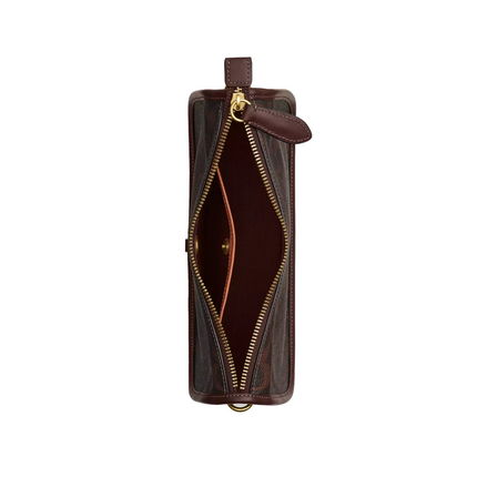Coach Women's Waverly Bag In Signature Canvas Brass/Maple