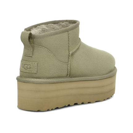 UGG Women's Classic Ultra Mini Platform Shaded Clover - Özel İndirim - Hemen Kargoda