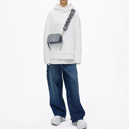 Marc Jacobs Women's The Snapshot Crossbody Bag Wolf Grey Multi