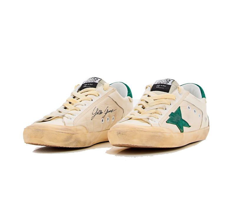 Golden Goose Men's Super Star Sneakers Green