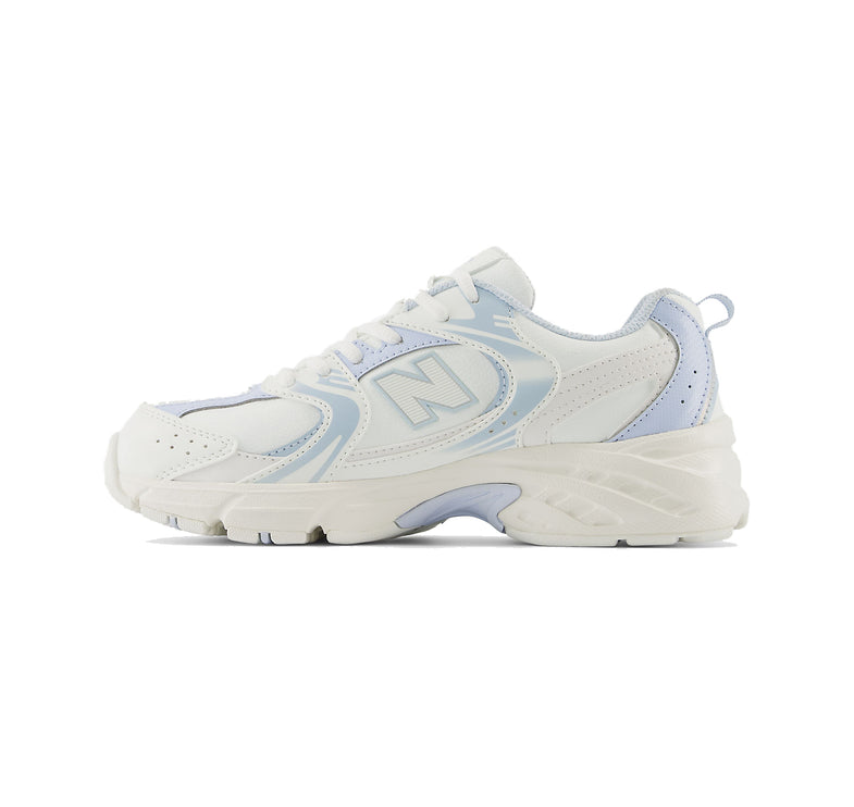 New Balance Grade School 530 White with Starlight and Reflection GR530WS