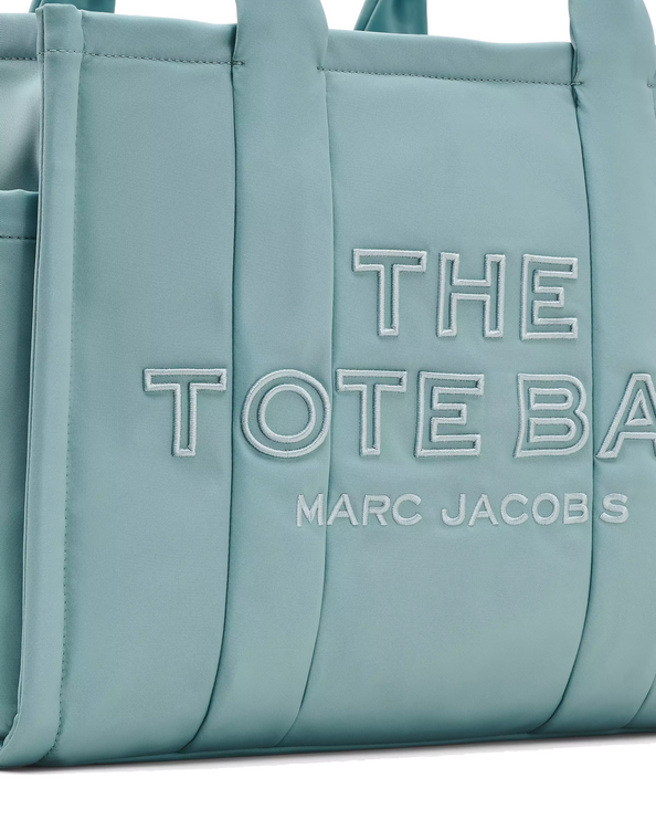 Marc Jacobs Women's The Puffy Nylon Large Tote Bag Sky Blue
