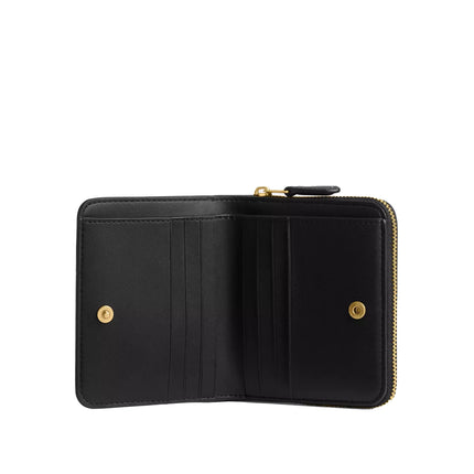 Coach Women's New York Billfold Wallet Brass/Black