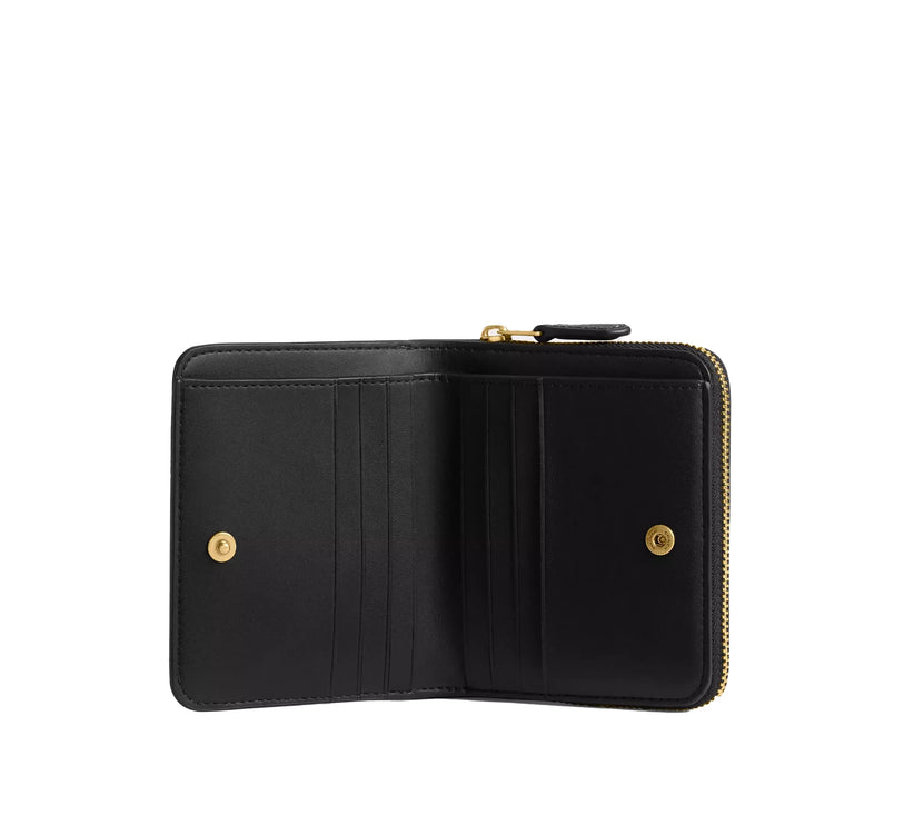 Coach Women's New York Billfold Wallet Brass/Black