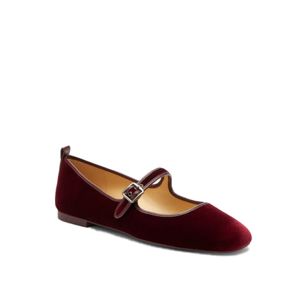 Coach Women's C Rivet Mary Jane Burgundy/Merlot