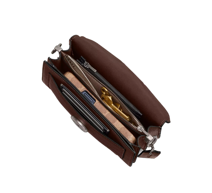 Coach Women's Tabby Shoulder Bag 20 Silver/Maple