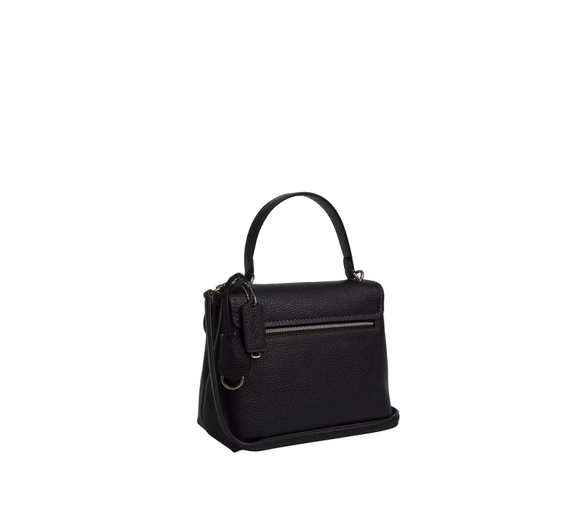 Coach Women's Emory Top Handle Bag Gunmetal/Black