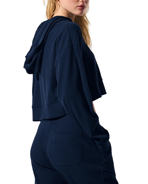 alo Women's Muse Hoodie - Navy