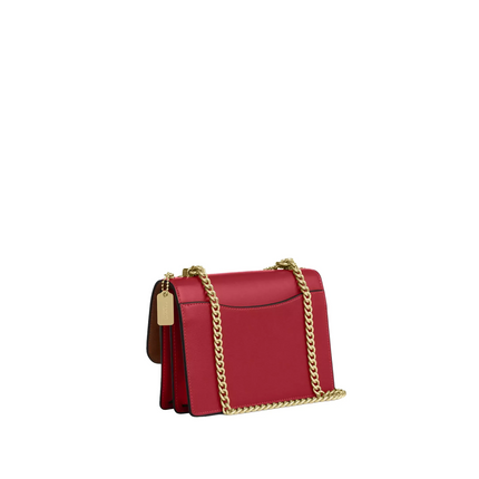Coach Women's Mini Klare Crossbody Bag Gold/True Red