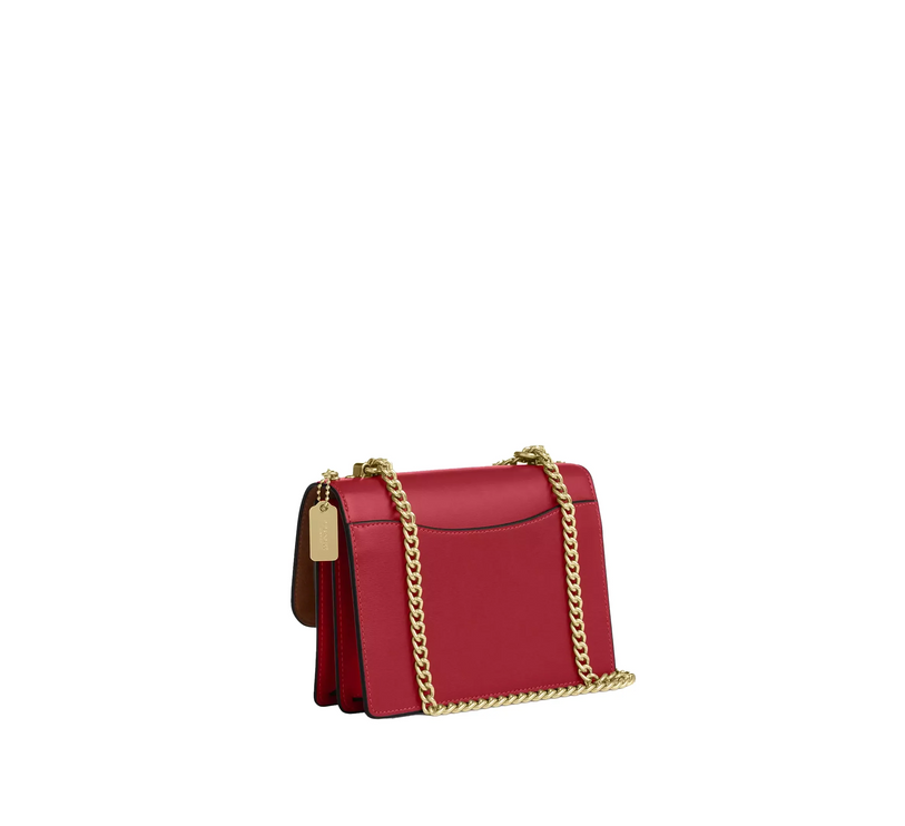 Coach Women's Mini Klare Crossbody Bag Gold/True Red