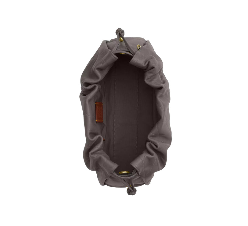 Coach Women's Faye Large Shoulder Bag With Quilting Gold/Slate