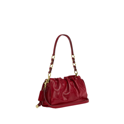 Coach Women's Faye Shoulder Bag Gold/Dark Cardinal