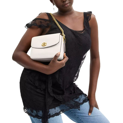 Coach Women's Cassie Crossbody Bag 19 Brass/Chalk
