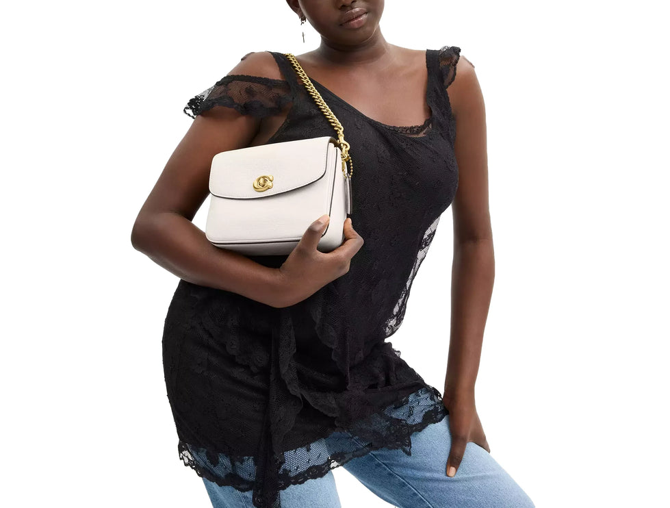 Coach Women's Cassie Crossbody Bag 19 Brass/Chalk